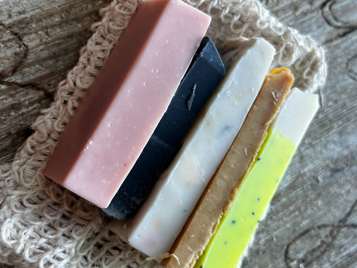 Soap Sliver Sample Pack - 5 piece variety pack