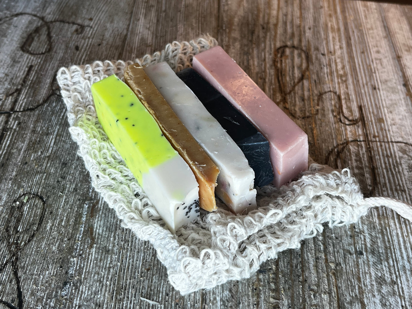 Soap Sliver Sample Pack - 5 piece variety pack