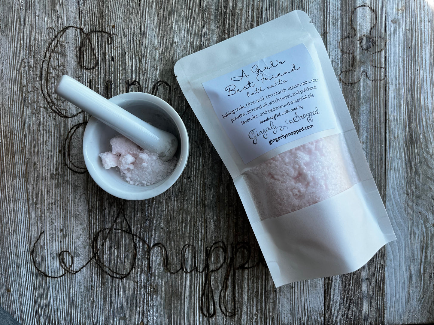 A Girl’s Best Friend Bath Salts