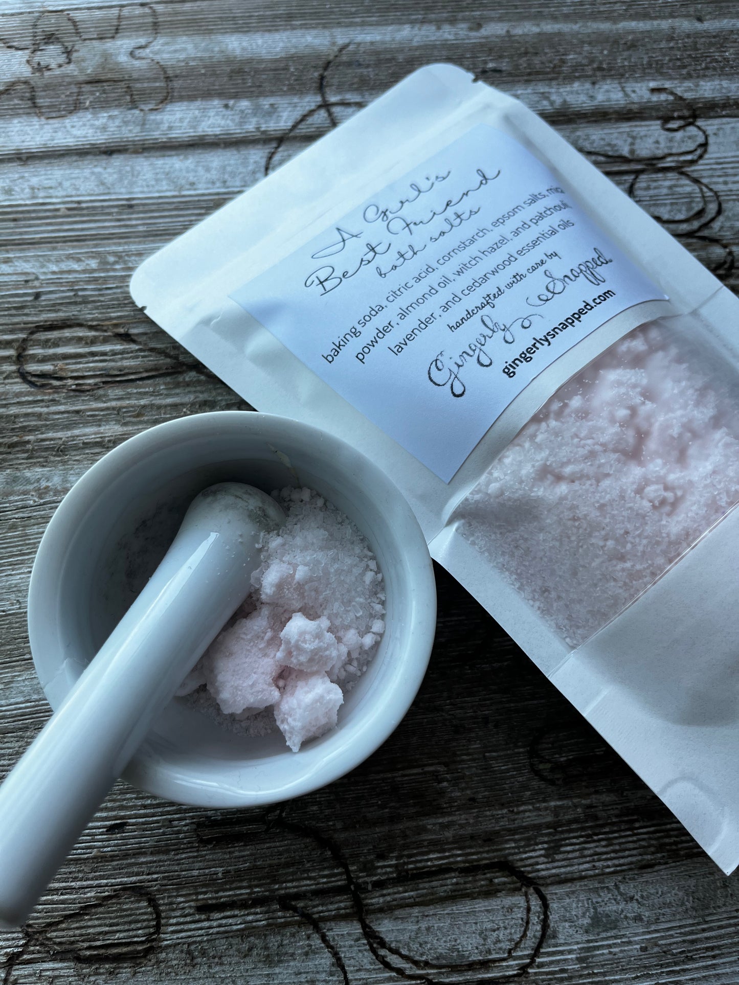 A Girl’s Best Friend Bath Salts