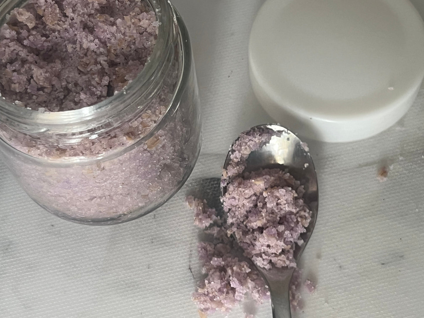 Lavender Oatmeal Sugar Scrub
