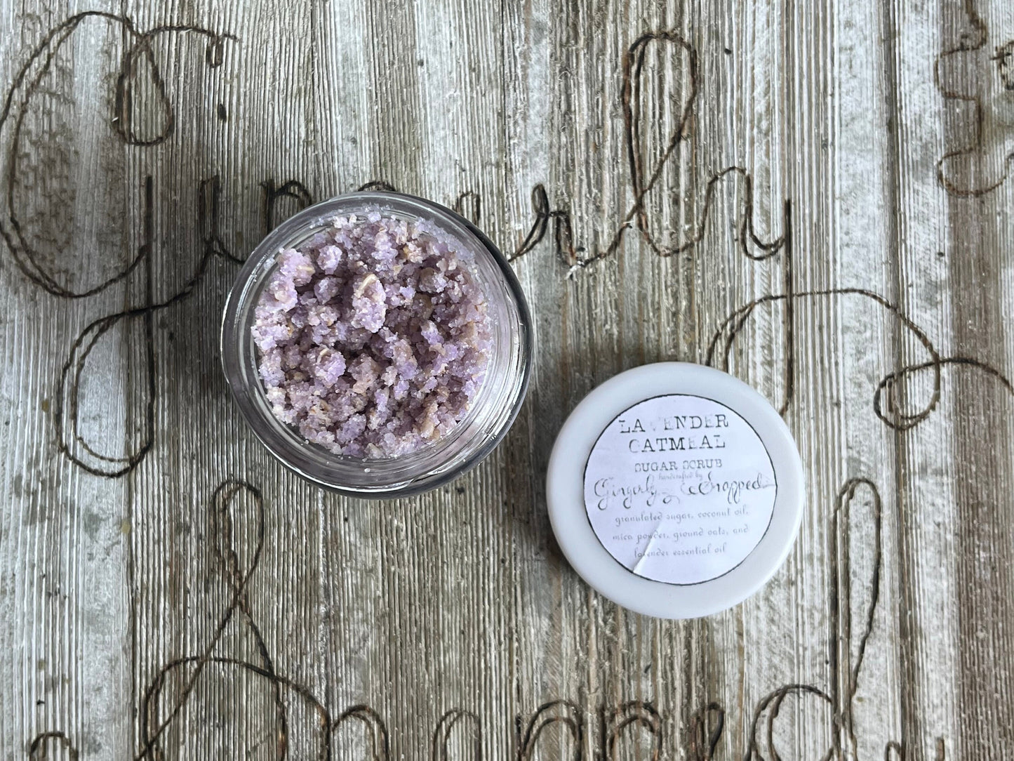 Lavender Oatmeal Sugar Scrub
