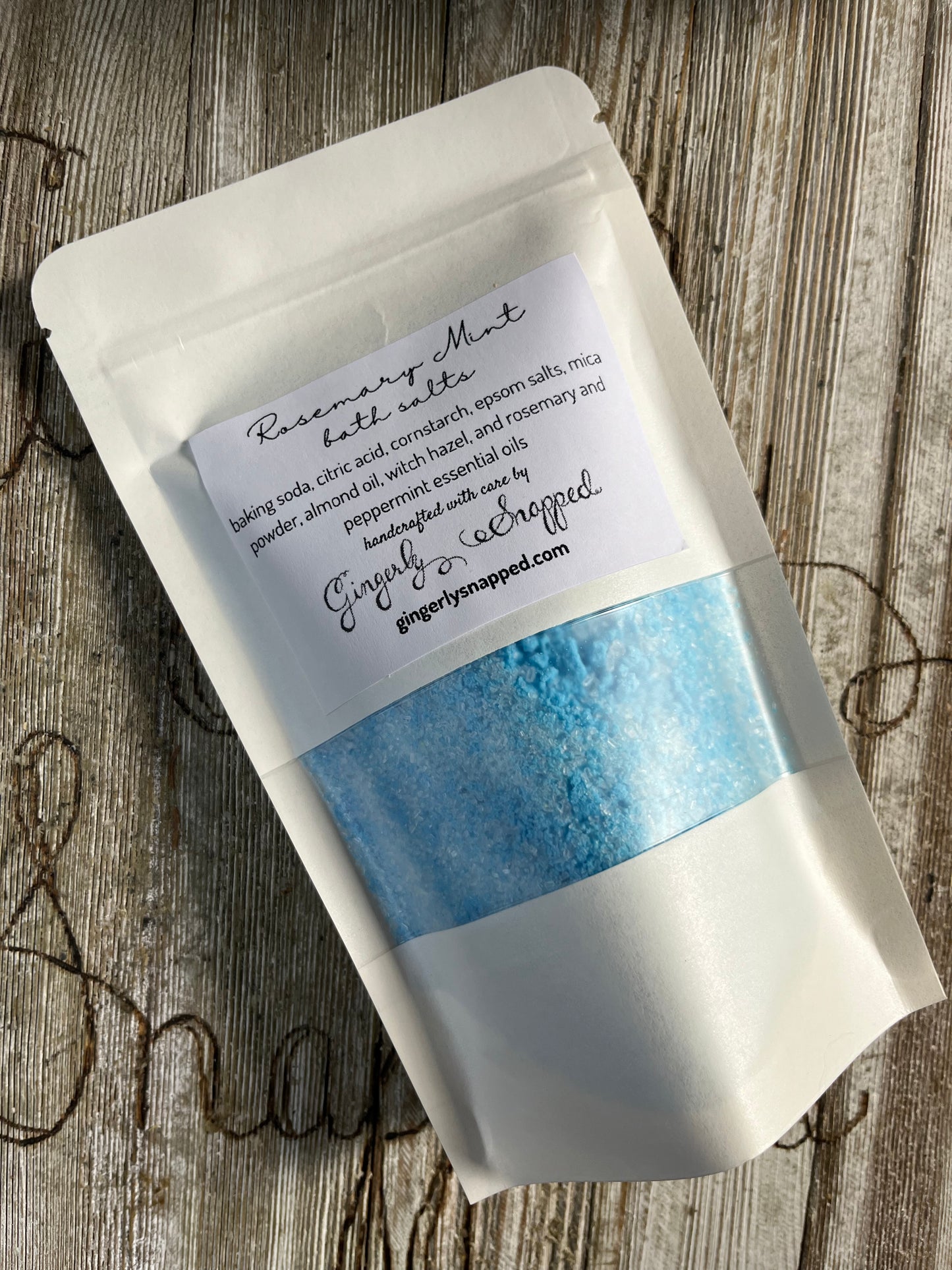 Rosemary Mint Bath Salts