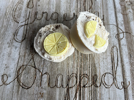 Green Tea and Lemon Loofah Soap