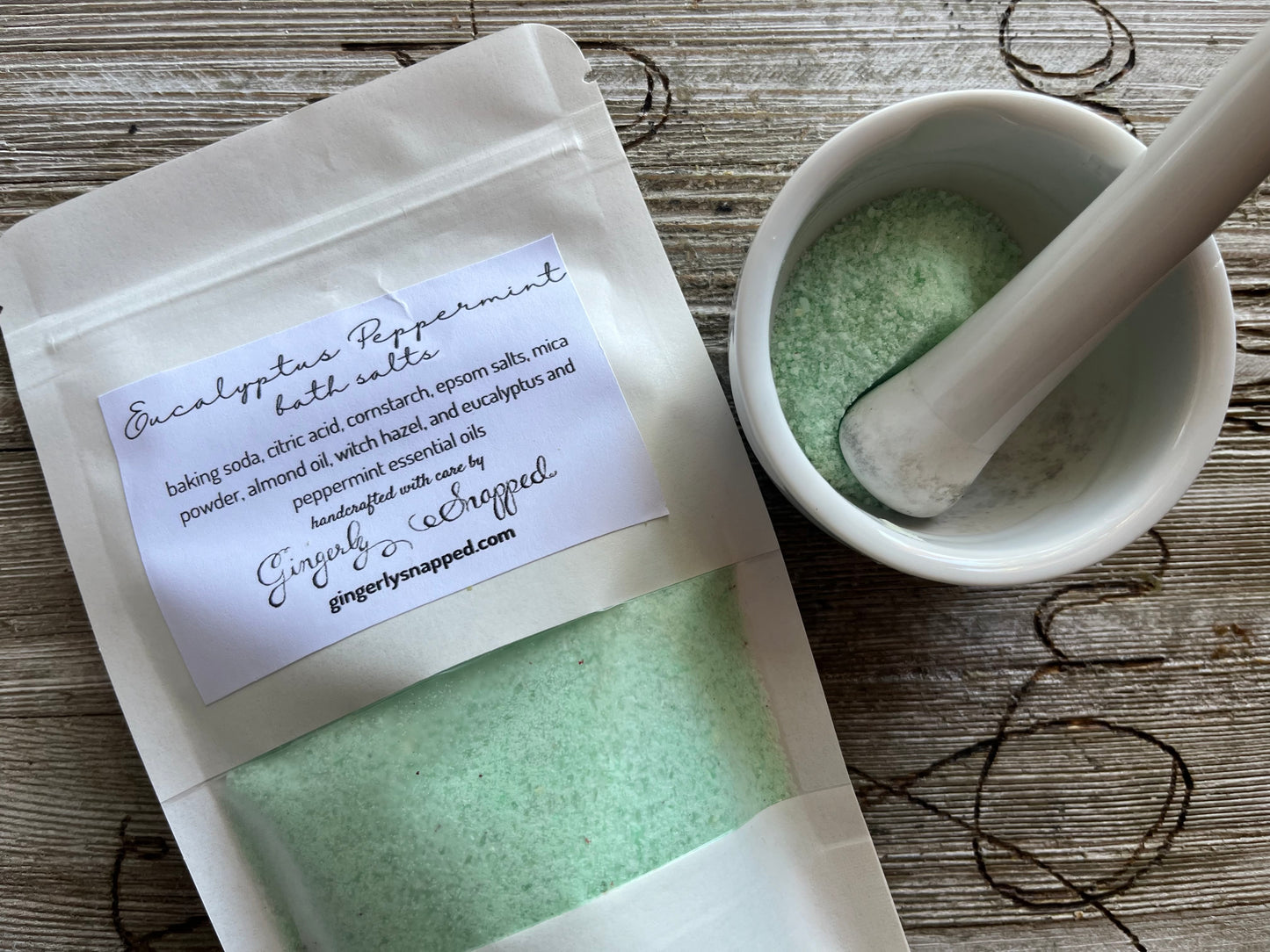 Eucalyptus Peppermint Bath Salts