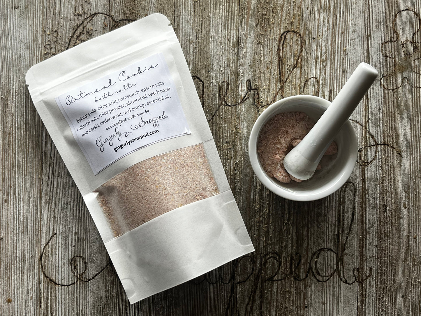 Oatmeal Cookie Bath Salts