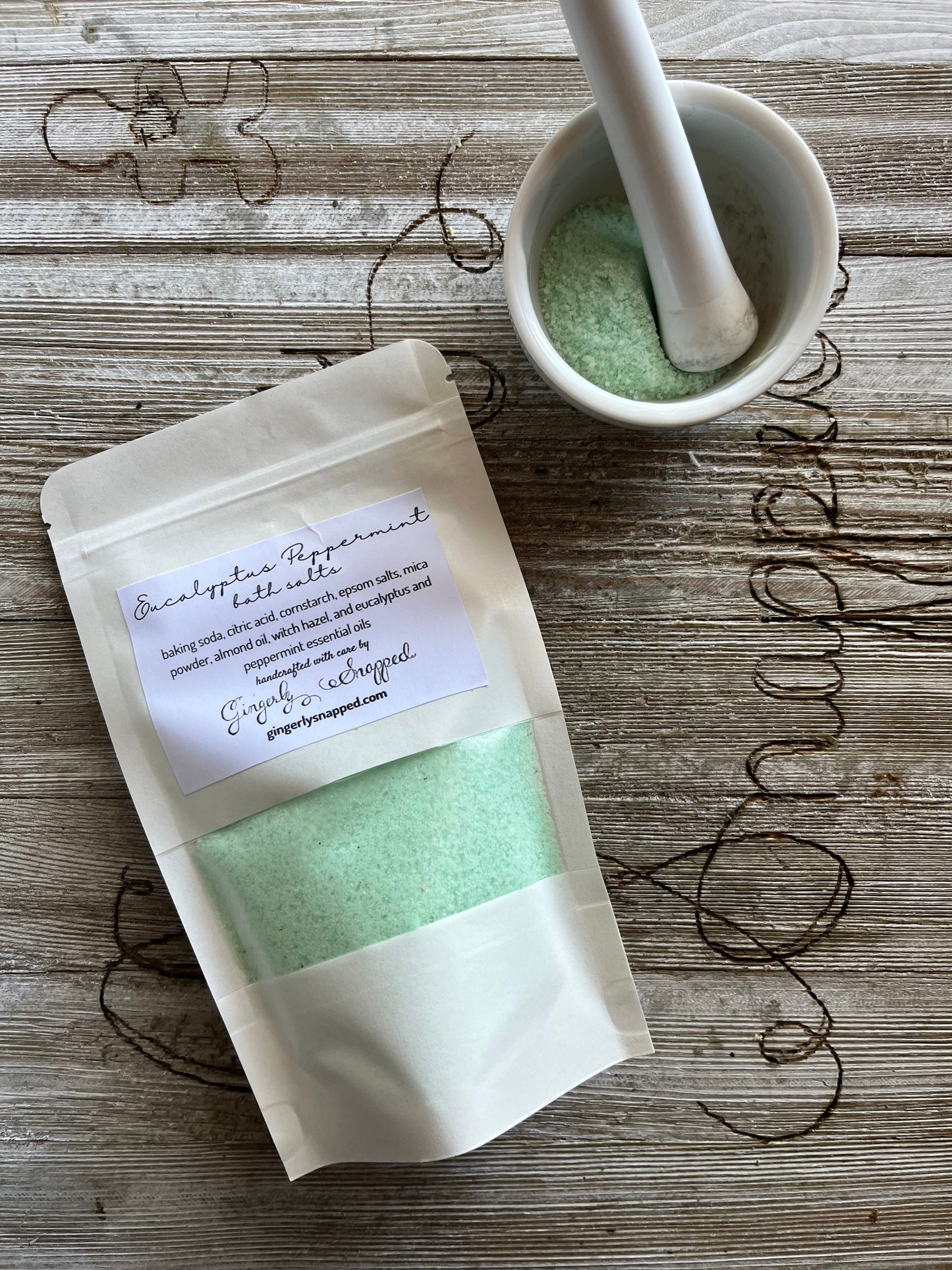 Eucalyptus Peppermint Bath Salts