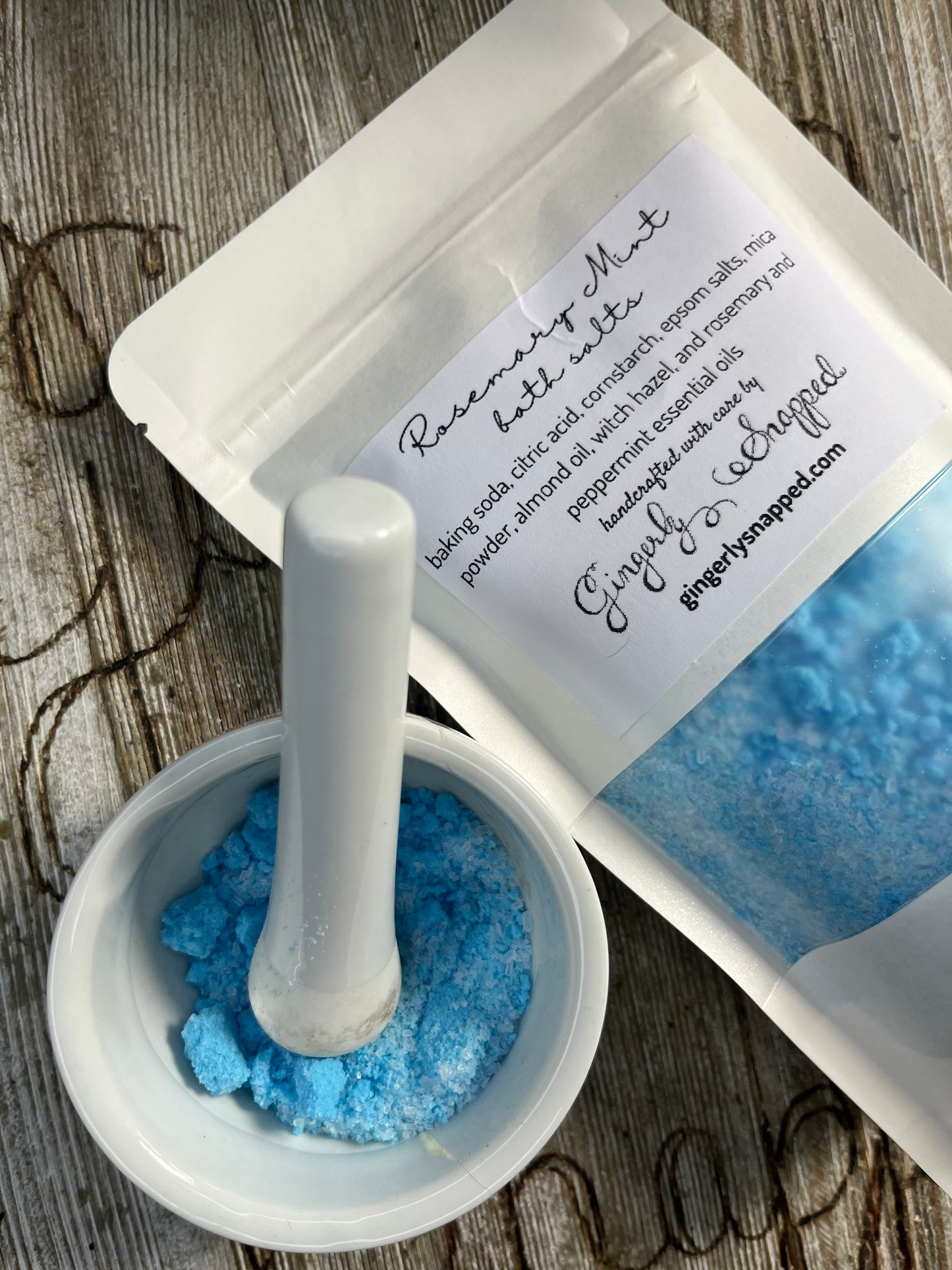 Rosemary Mint Bath Salts