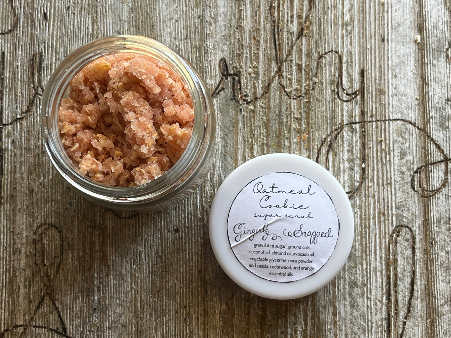 Oatmeal Cookie Sugar Scrub