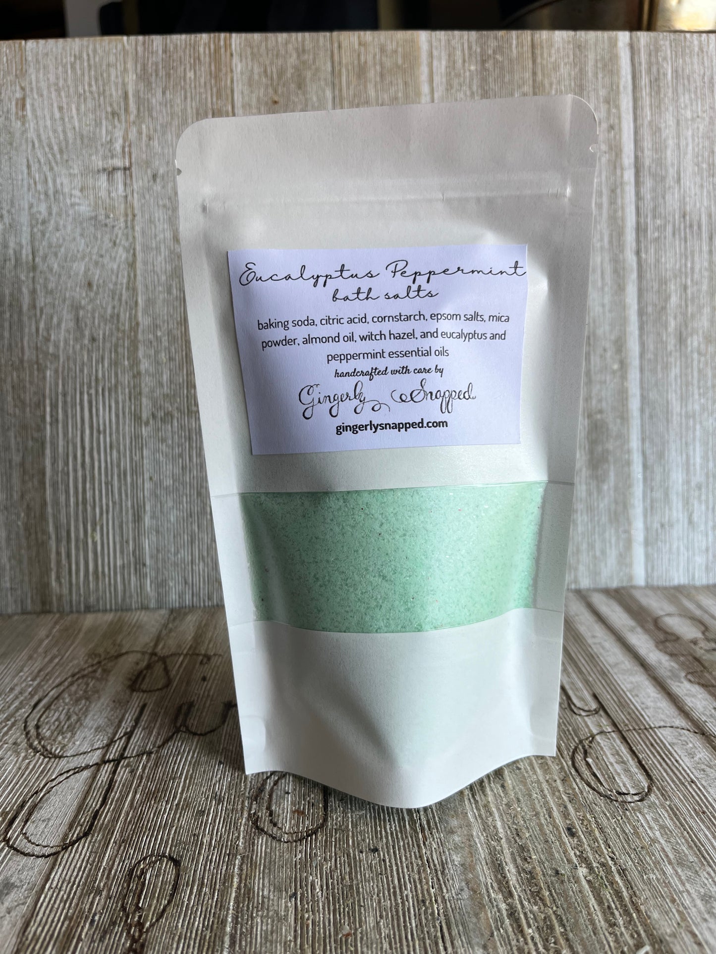 Eucalyptus Peppermint Bath Salts