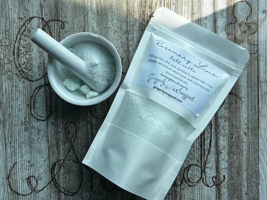 Rosemary Lime Bath Salts