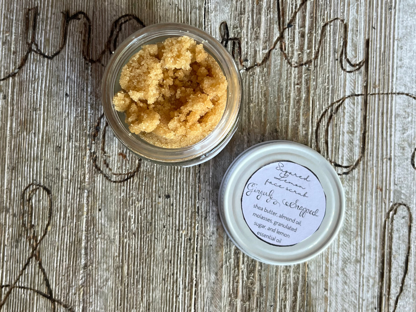 Sugared Lemon Face Scrub