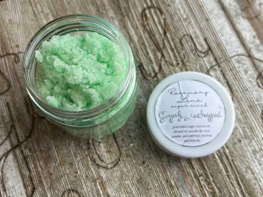 Rosemary Lime Sugar Scrub