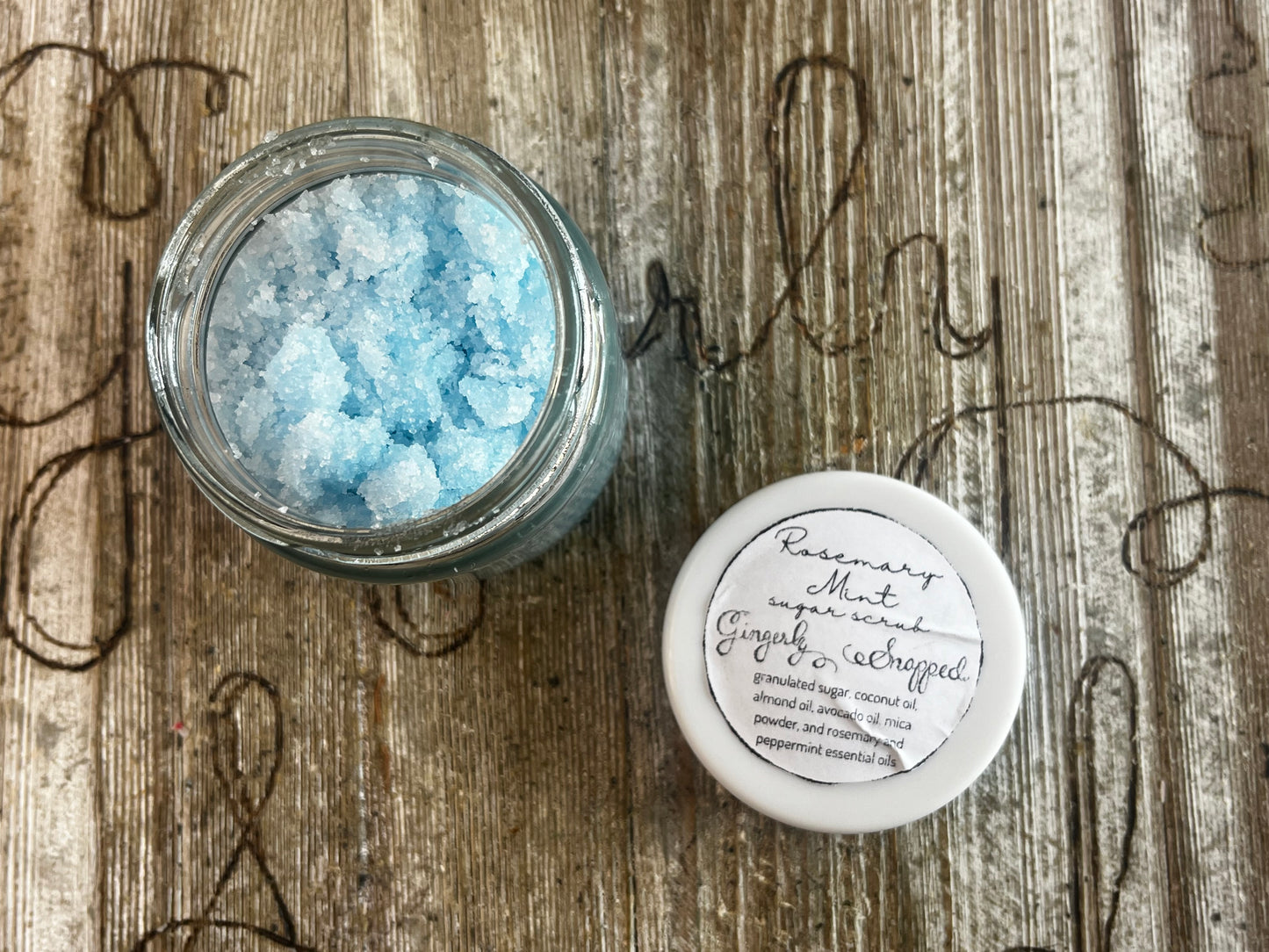 Rosemary Mint Sugar Scrub