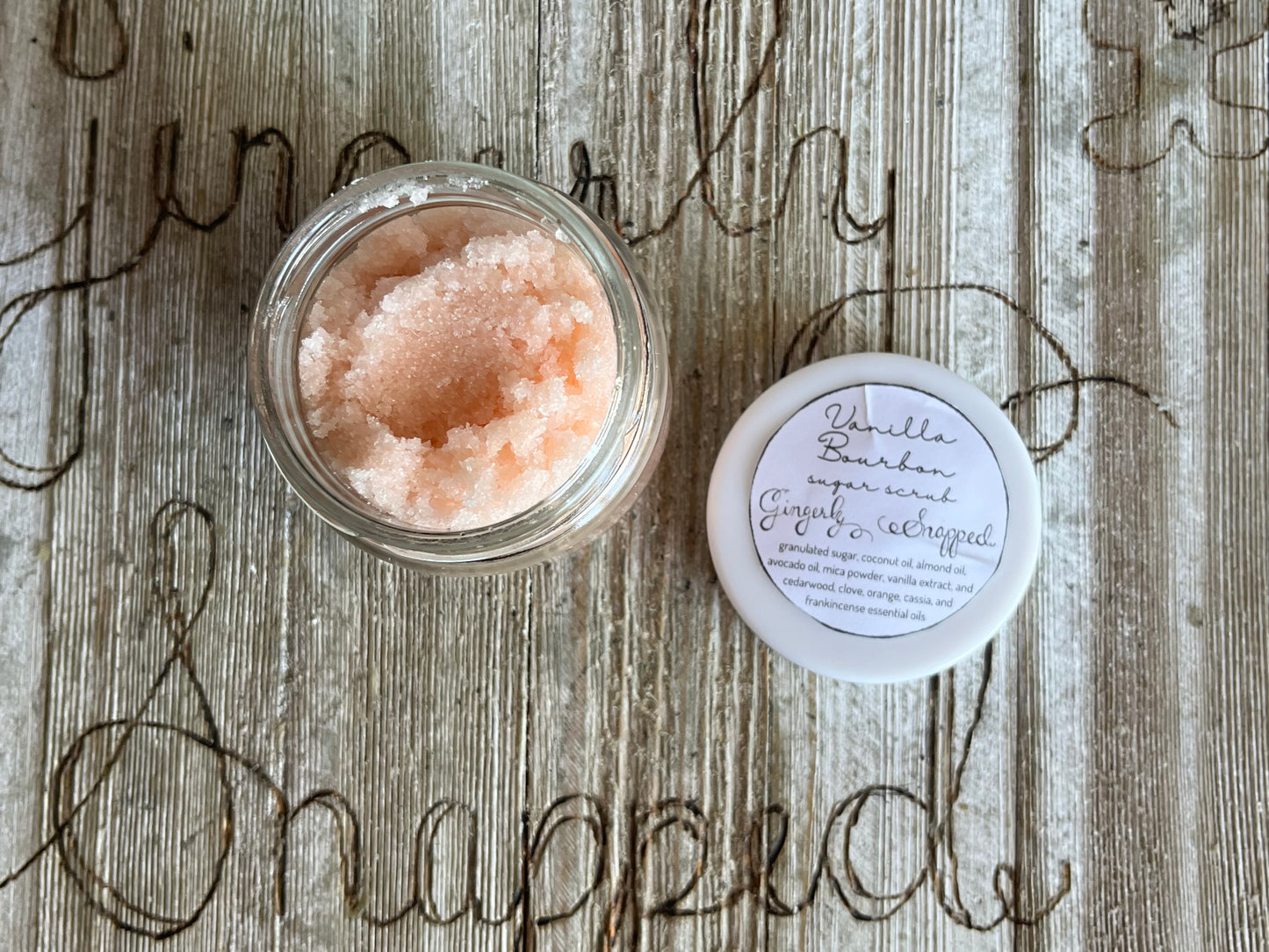 Vanilla Bourbon Sugar Scrub