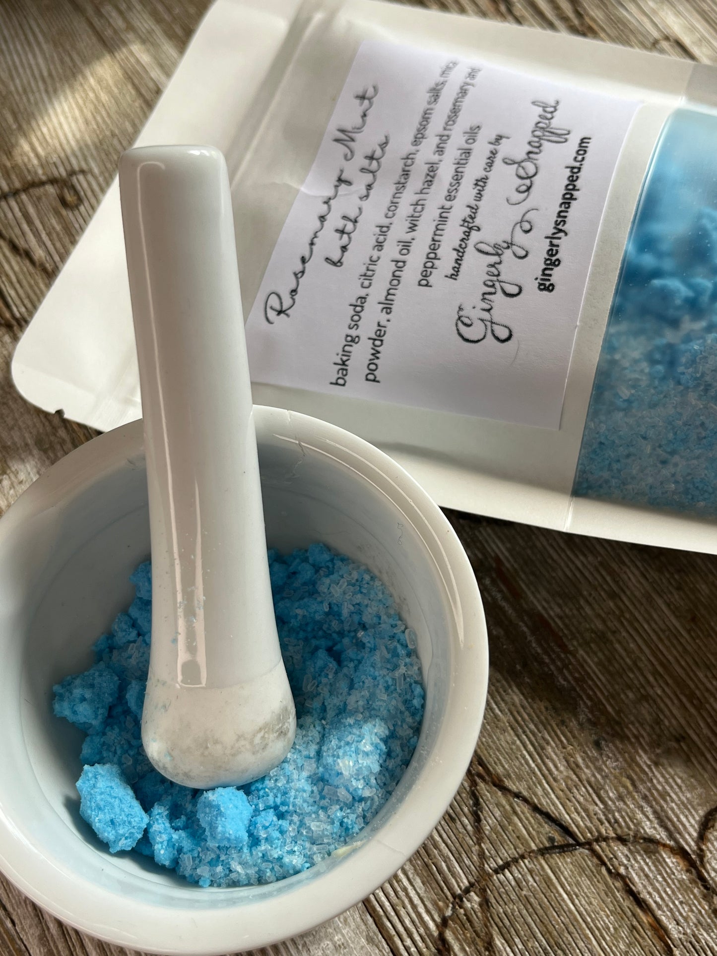 Rosemary Mint Bath Salts