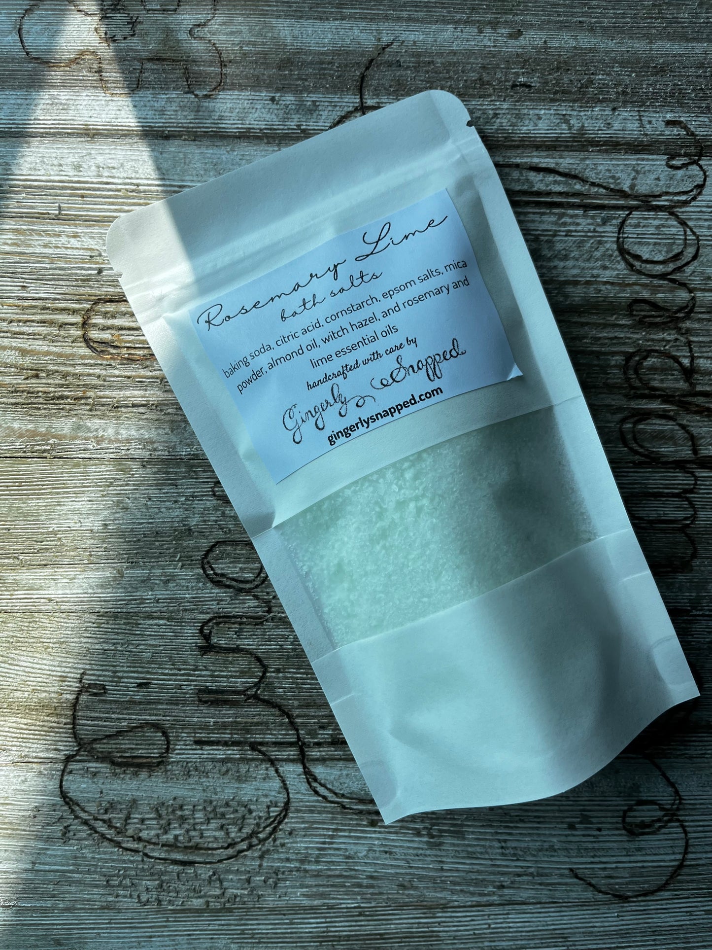 Rosemary Lime Bath Salts