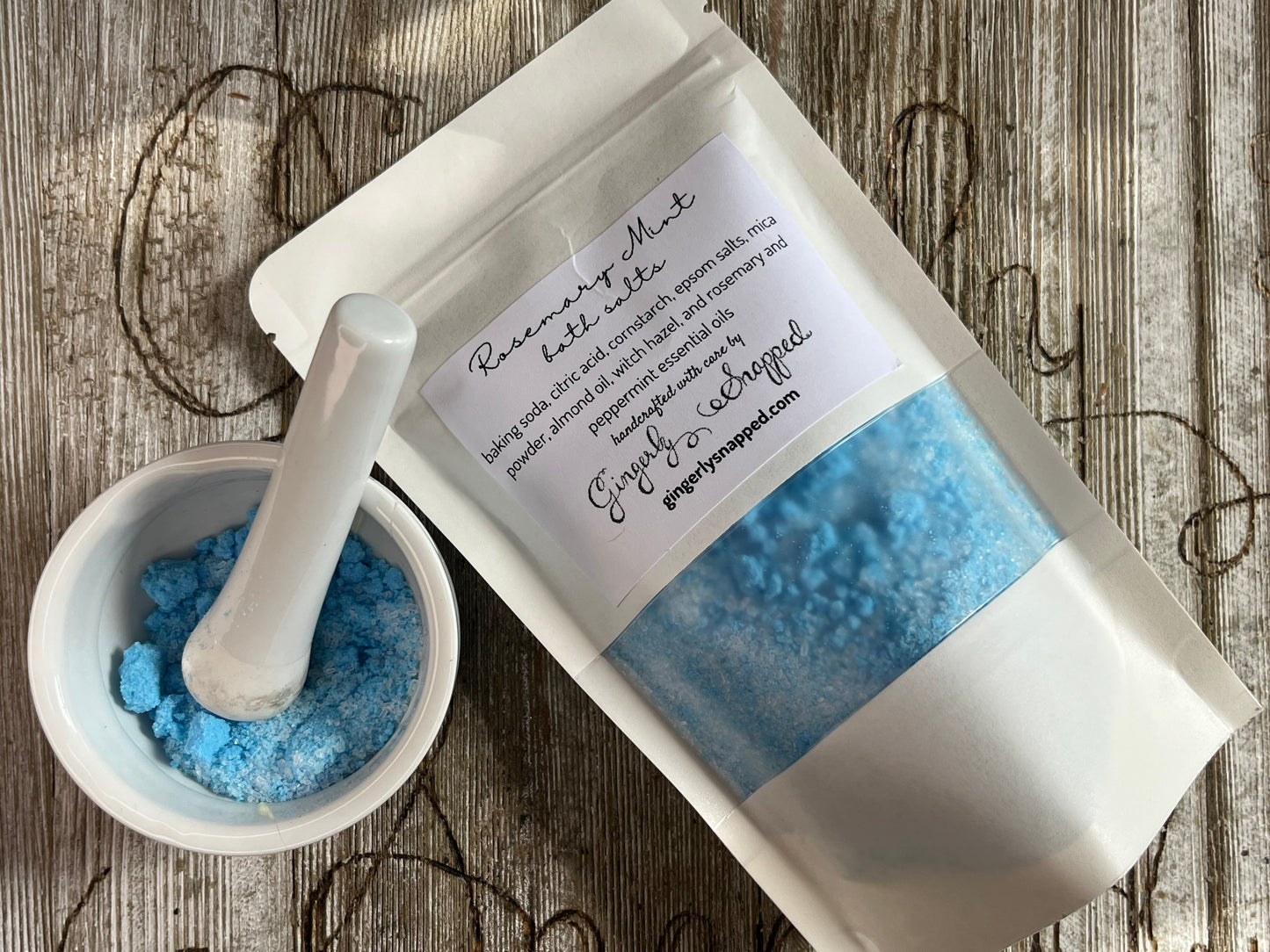 Rosemary Mint Bath Salts