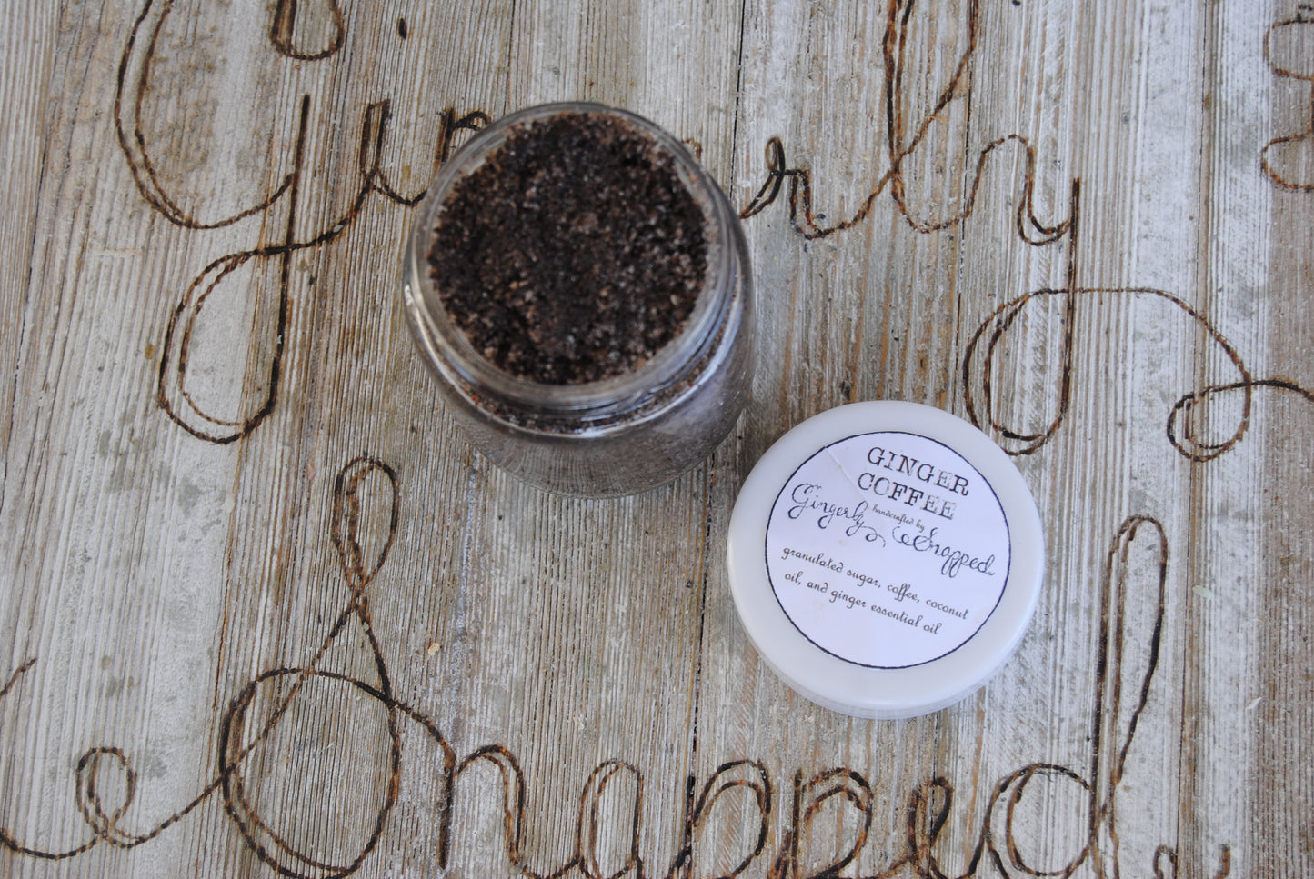 Ginger Coffee Sugar Scrub