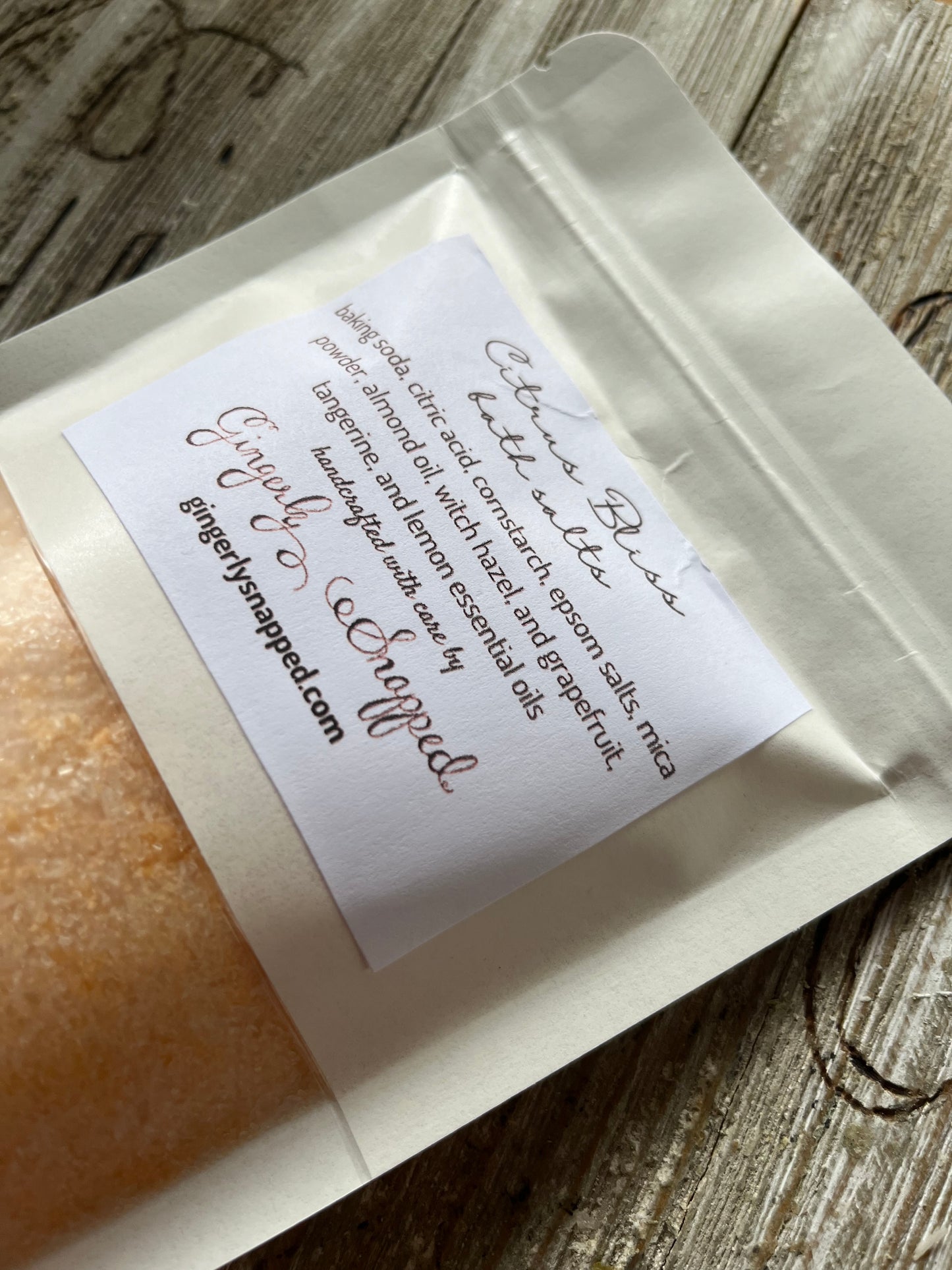 Citrus Bliss Bath Salts